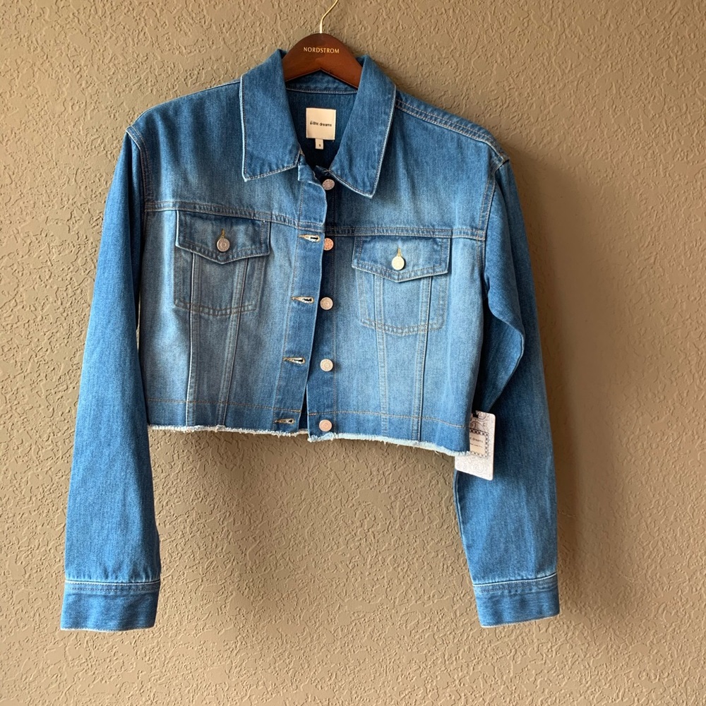 Ei8ht dreams made in USA size S denim blue jacket